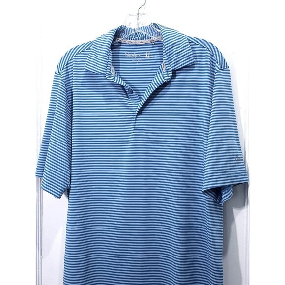 Walter Hagen Golf Shirt Blue Striped Small - Picture 9 of 10